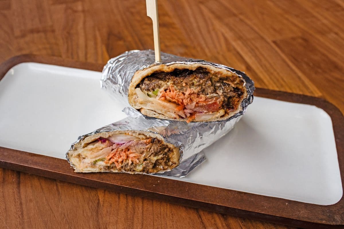 Beef Doner Kebab Wrap