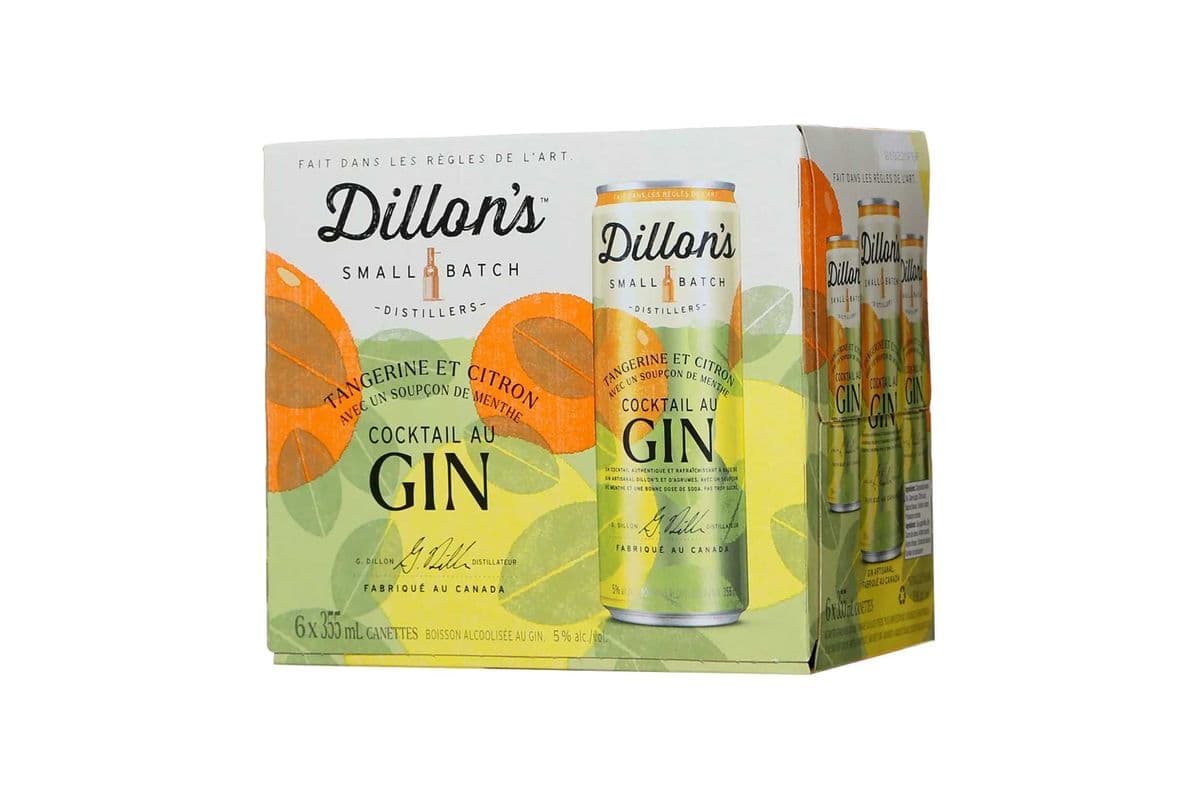 Dillon's Tangerine, Lemon and A Hint of Mint (6 x 355mL)