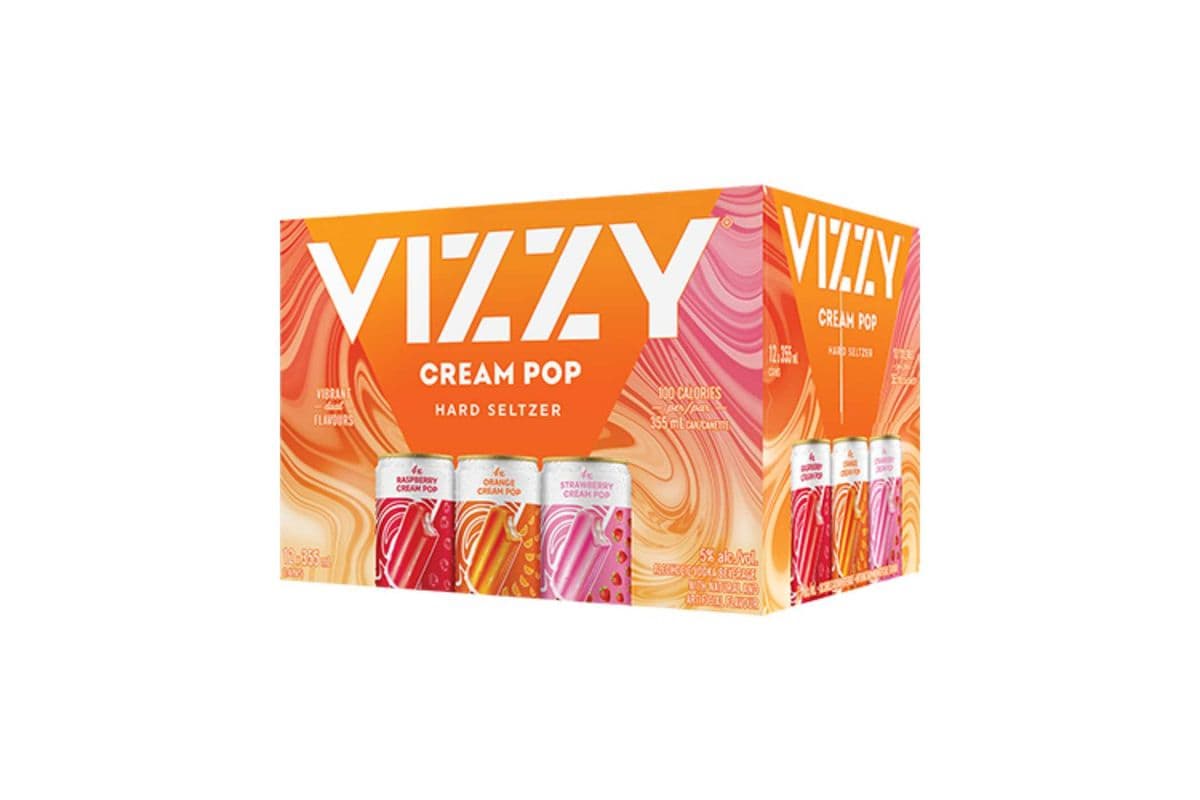Vizzy Cream Pop (12 x 355mL Cans)