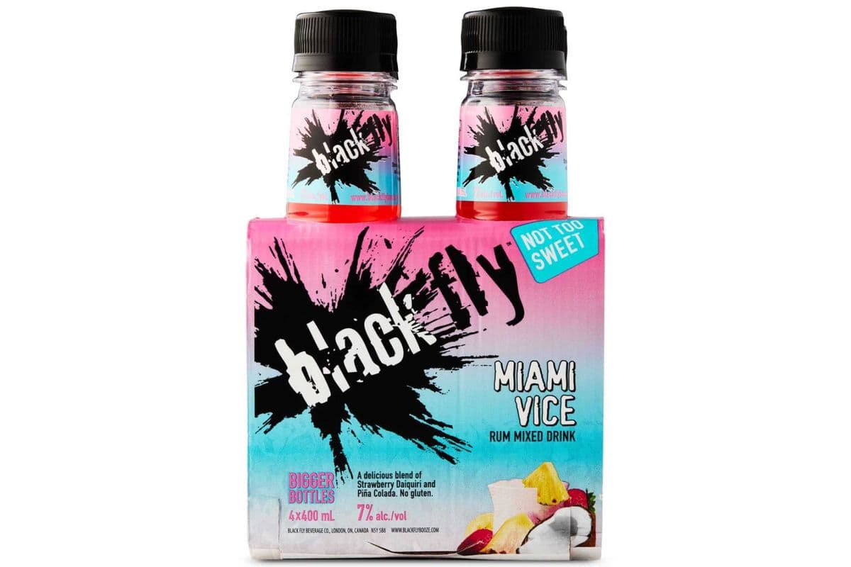 Black Fly Cocktails (4 WM) (4 x 400 mL)