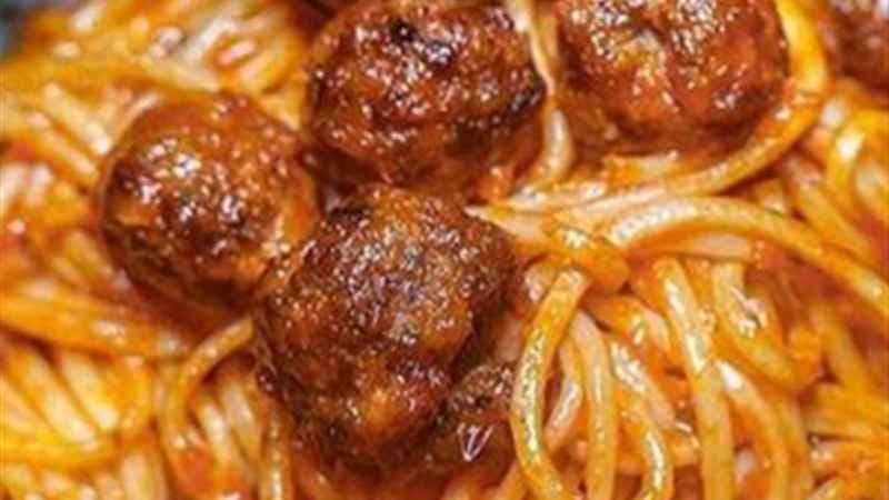 Kids Spaghetti and Meatballs