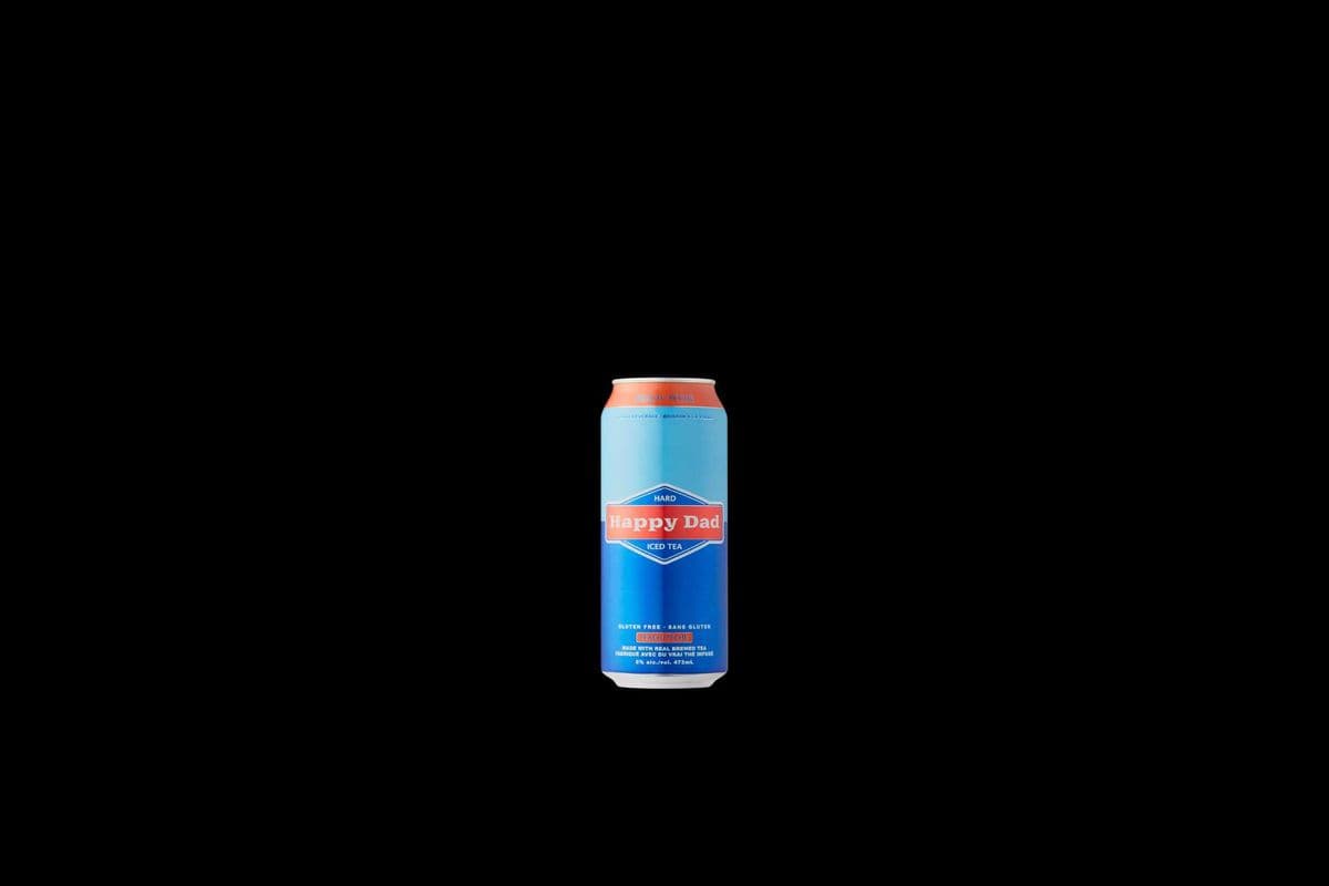HAPPY DAD ICED TEA PEACH (1*473ML) (1 x 473ML)