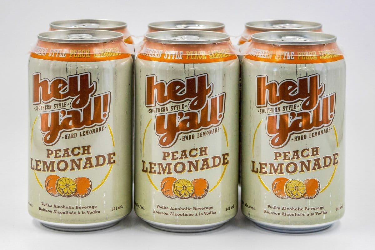Hey Y’all Hard Iced Tea and Lemonade (6 x 355 ml)
