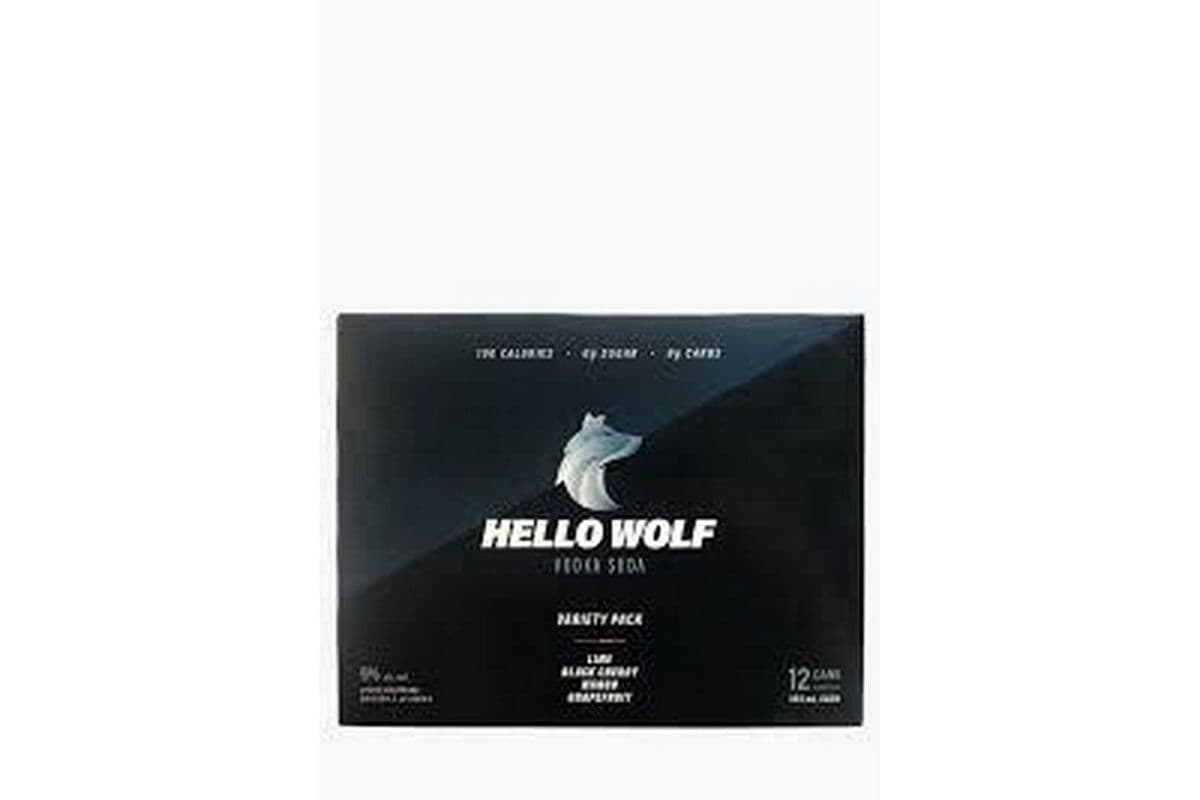 HELLO WOLF VODKA SODA MIX 12PK (12PK)