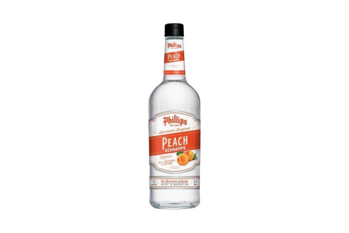 PHILLIPS PEACH SCHNAPPS - 750 ML (1 x 750 ML )