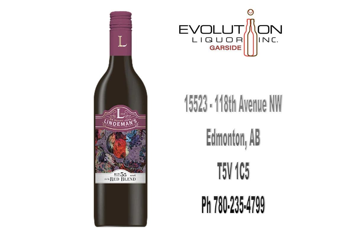 Lindeman's Bin 55 Rich Red Blend (1 x 750ml Glass Bottle)