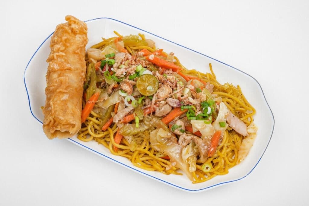 Pancit with Ngohiong
