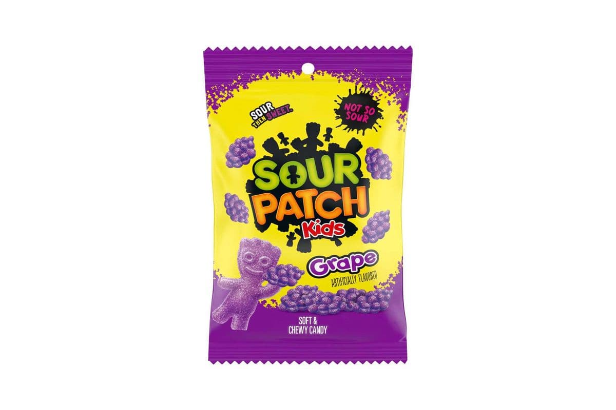 Sour Patch Grape (3.58 oz) (360 Cal)