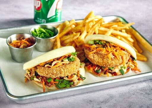 Trio Bao burger poulet / Trio Chicken bao burger