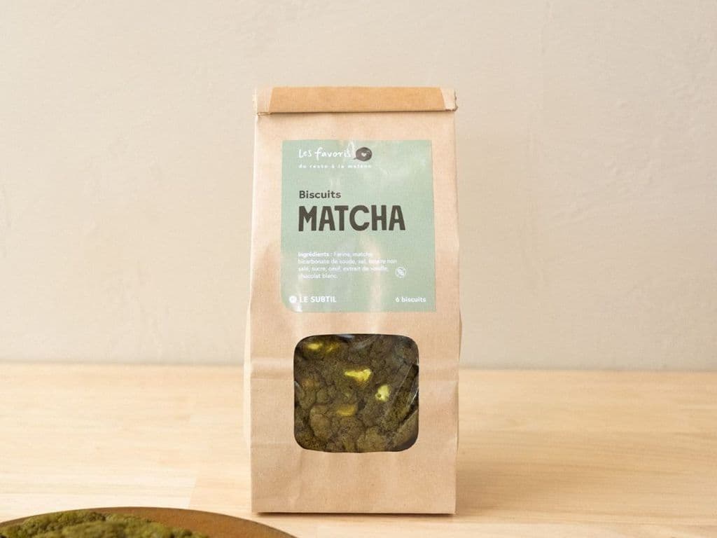 BISCUITS MATCHA 6U VRAC