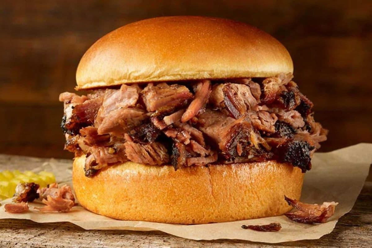 Brisket and Cheese Sandwich