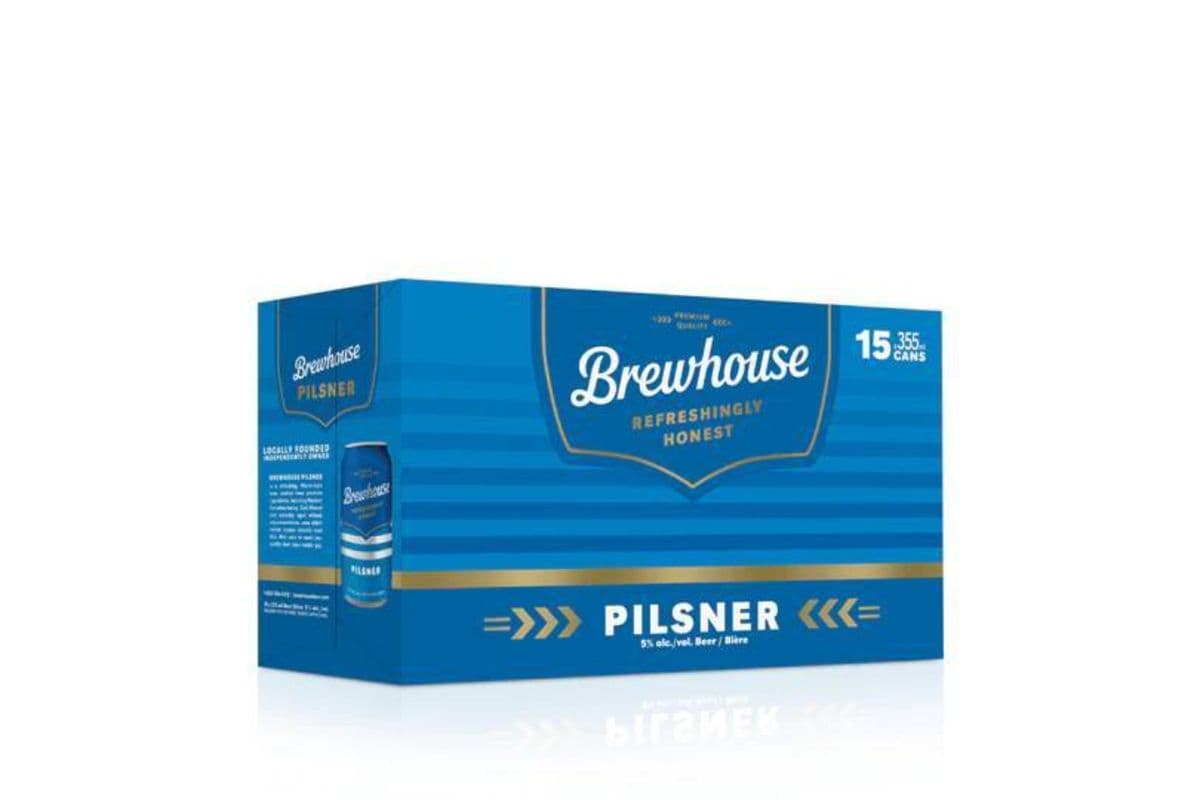 Brewhouse Pilsner (15 x 355 ml Cans)