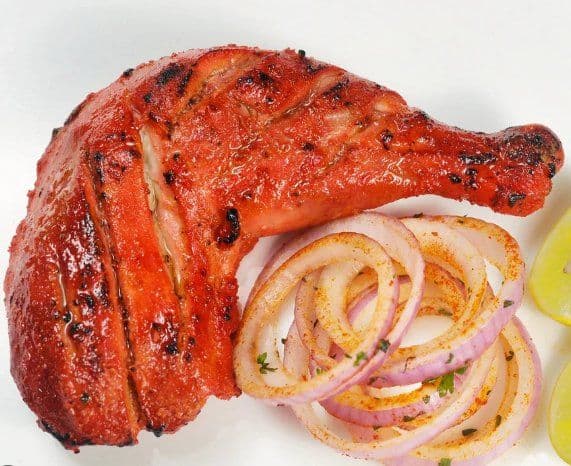 Cuisse de poulet tandoori / Chicken Tandoori Leg