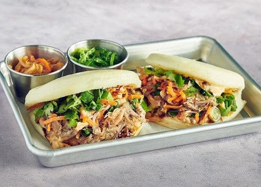 Bao burger porc / Pork Bao Burger