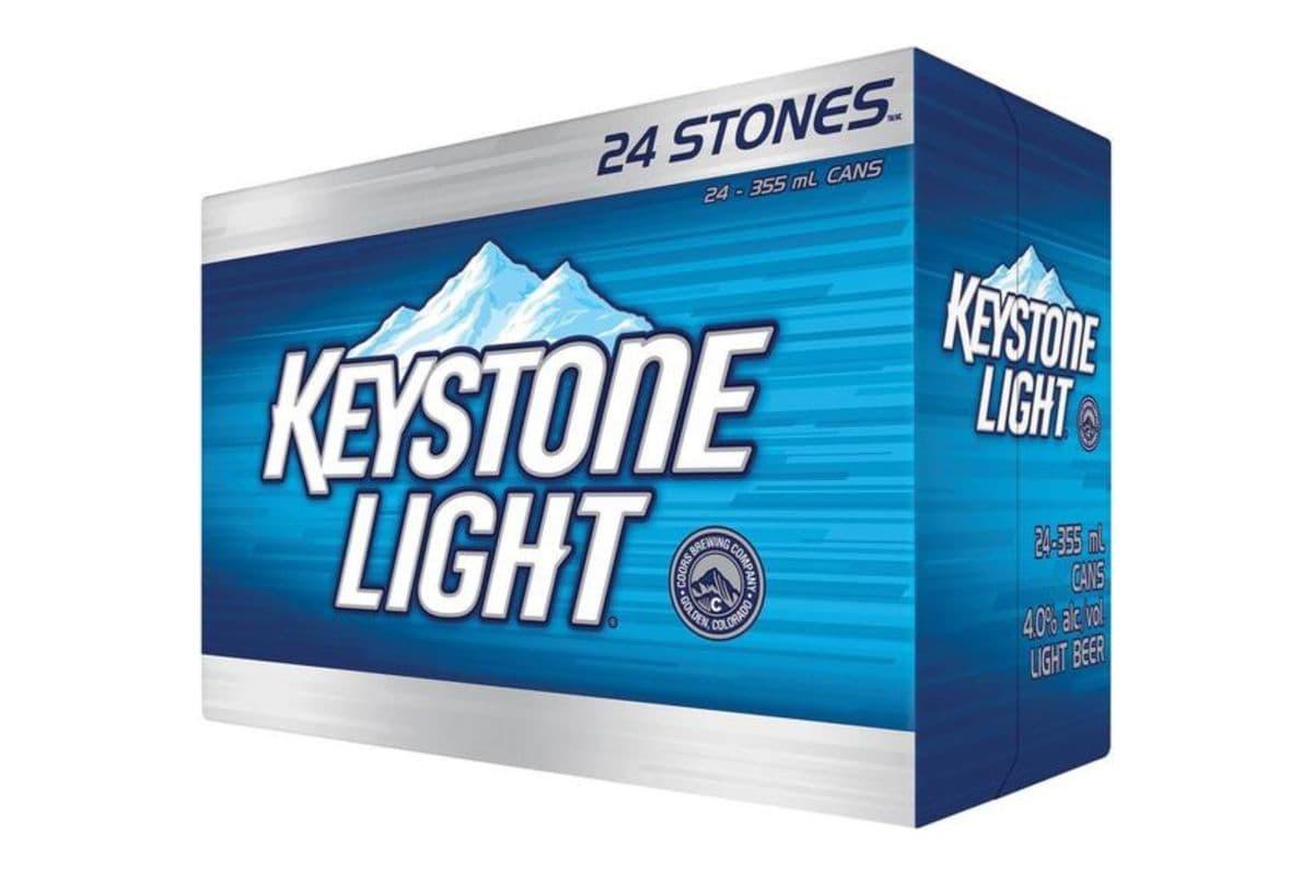 Keystone Light (24 Cans) (1 x 355 ml)