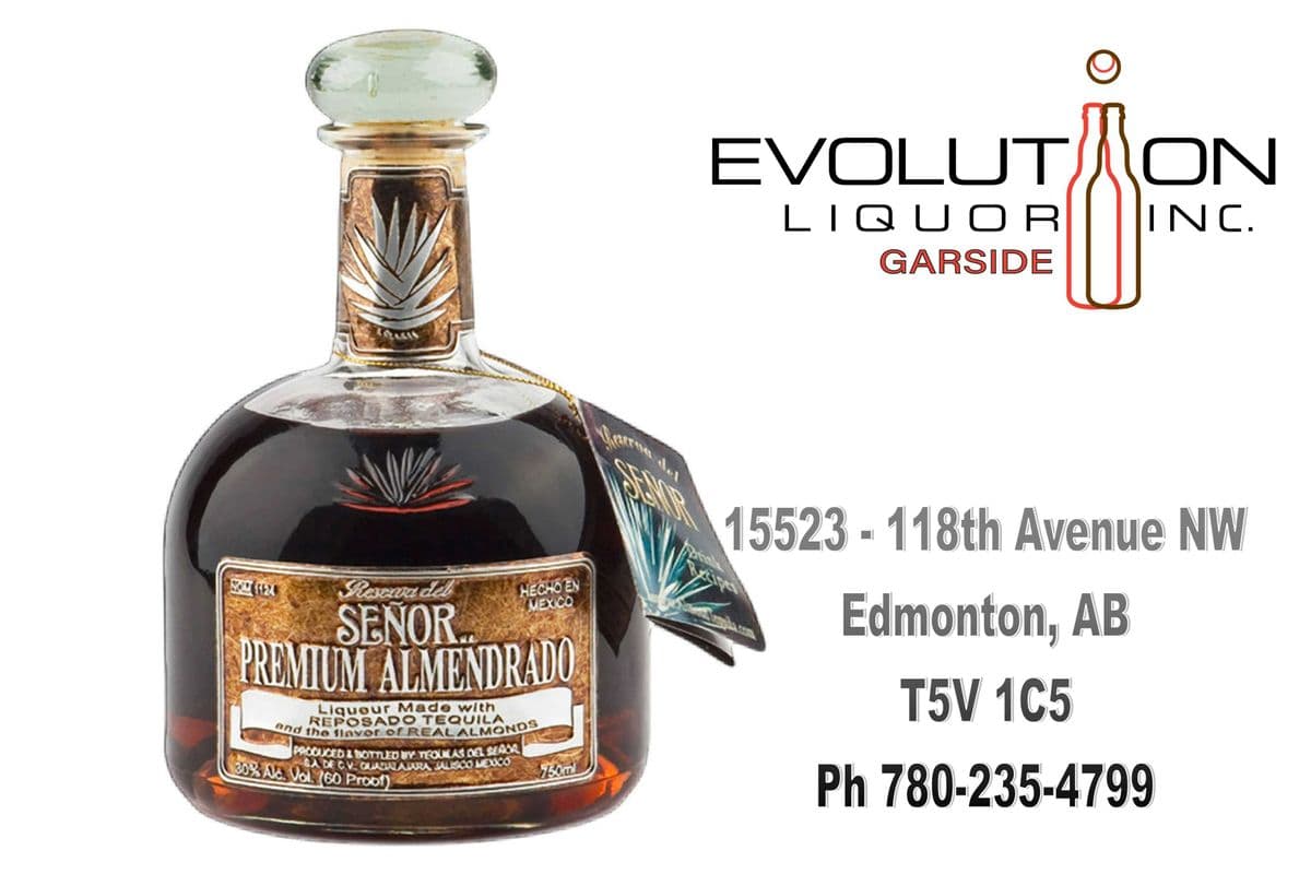 Senor Premium Almond Liqueur 0750G (1 x 750ml Glass Bottle)