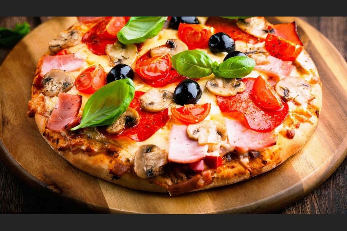 16. Large Pepperoni and Bacon Pizza