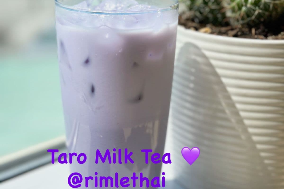 Taro Milk Tea (Iced)