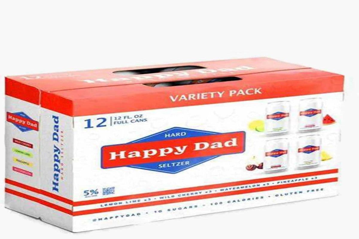 HAPPY DAD HARD SELTZER VARIETY PACK (12X355ML) (1 x 355ML)