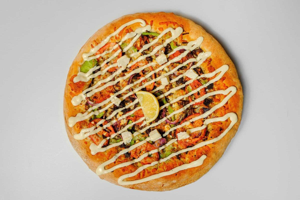 Mediterranean Lamb Pizza