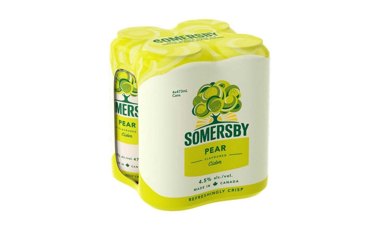 SOMERSBY PEAR CIDER 4 CAN (1 x 473 ML)