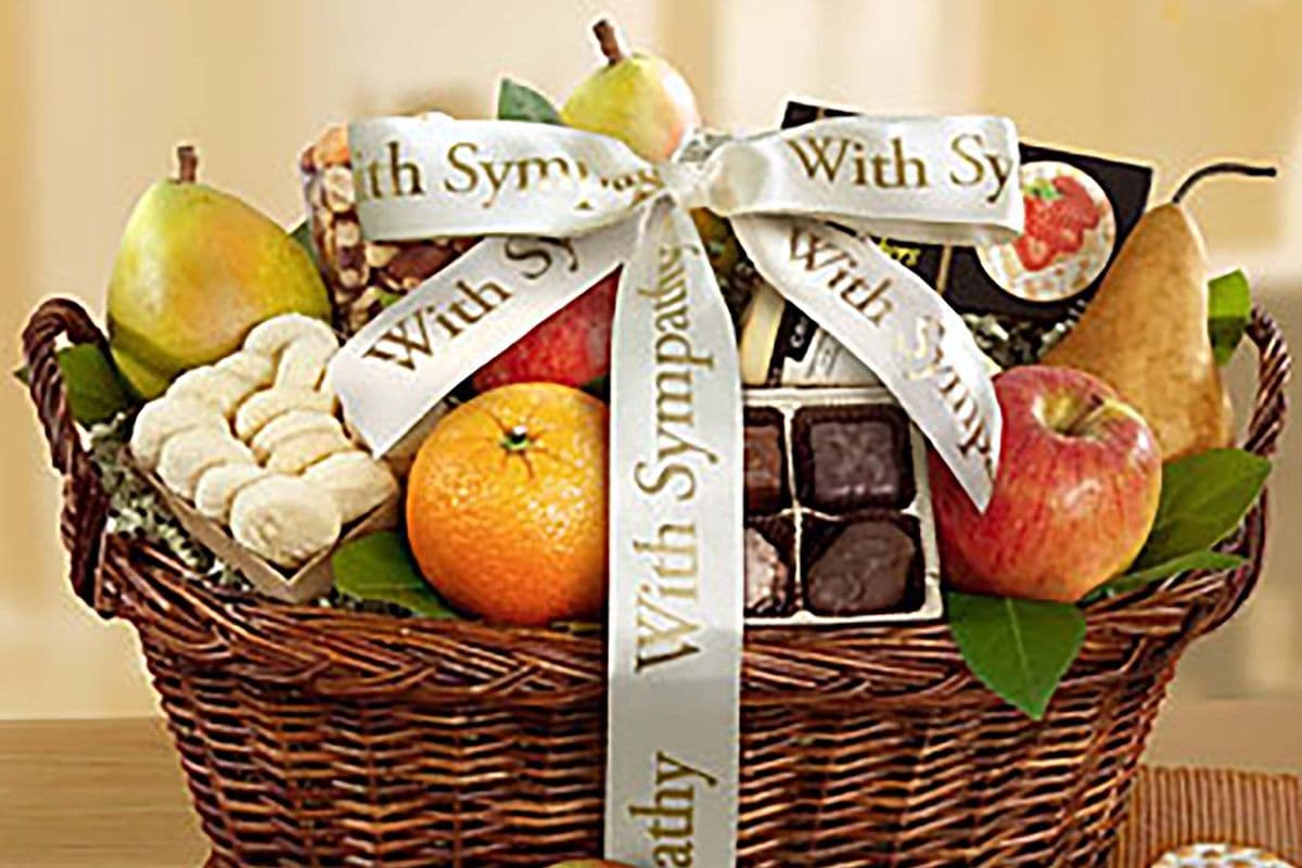During This Time Sympathy Basket