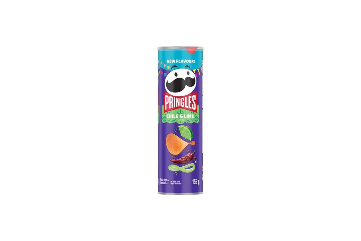 Pringles Chile & Lime Flavour Potato Chips 156gm (1565gm)