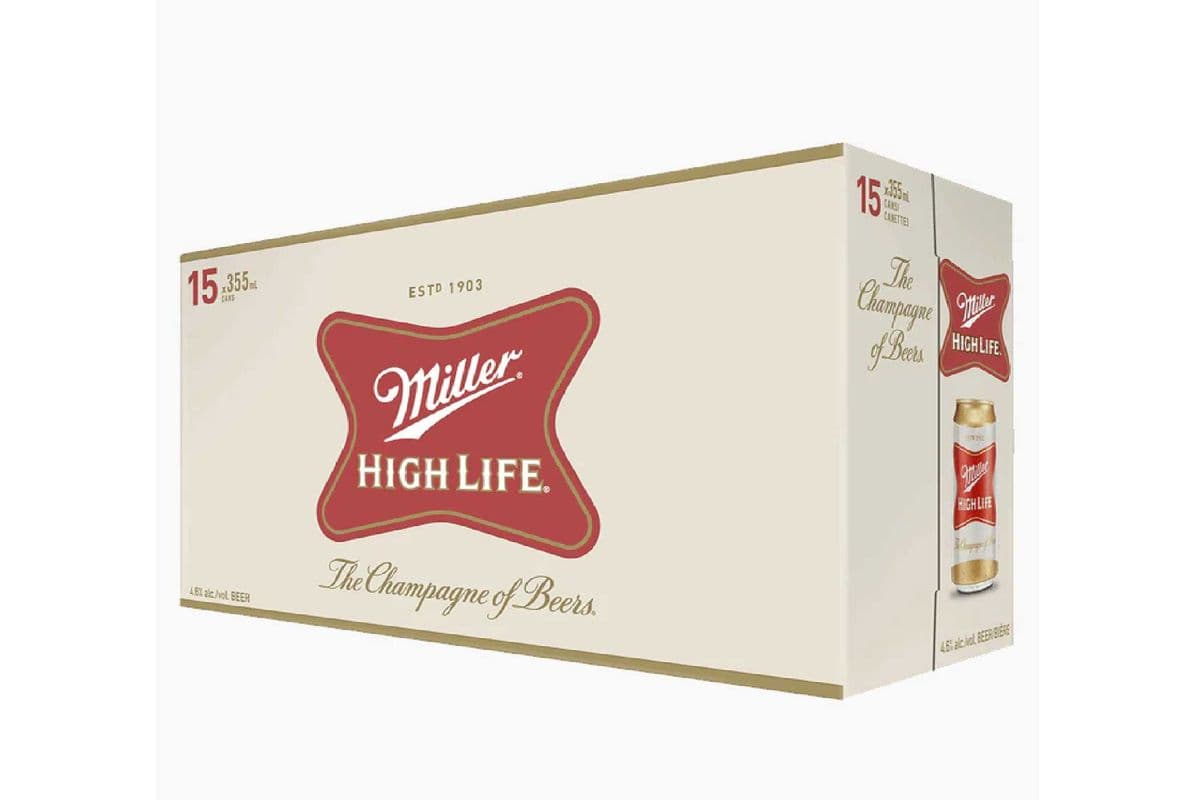 Miller High Life (15 x 355 ml Cans)