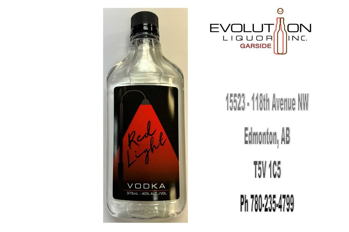 Red Light Vodka 0375P (1 x 375ml Plastic Bottle)