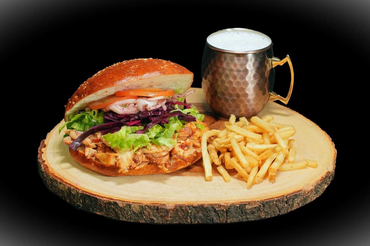Chicken Shish Kebap Sandwich