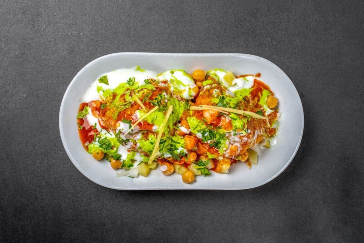 Samosa Chole Chaat