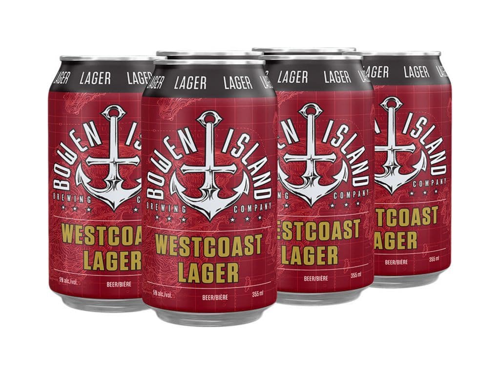 Bowen Island - West Coast Lager (6x355ml)
