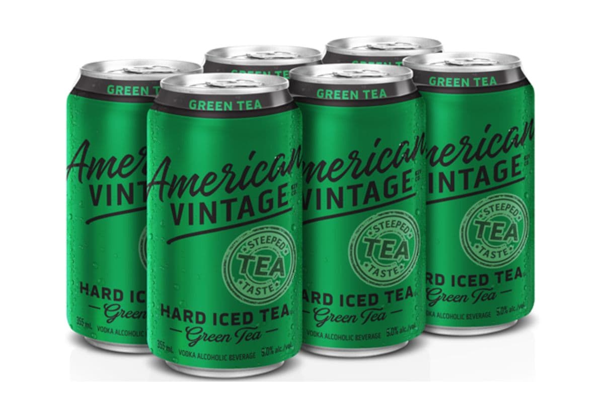 American Vintage Green Tea (6 x 355 ML)