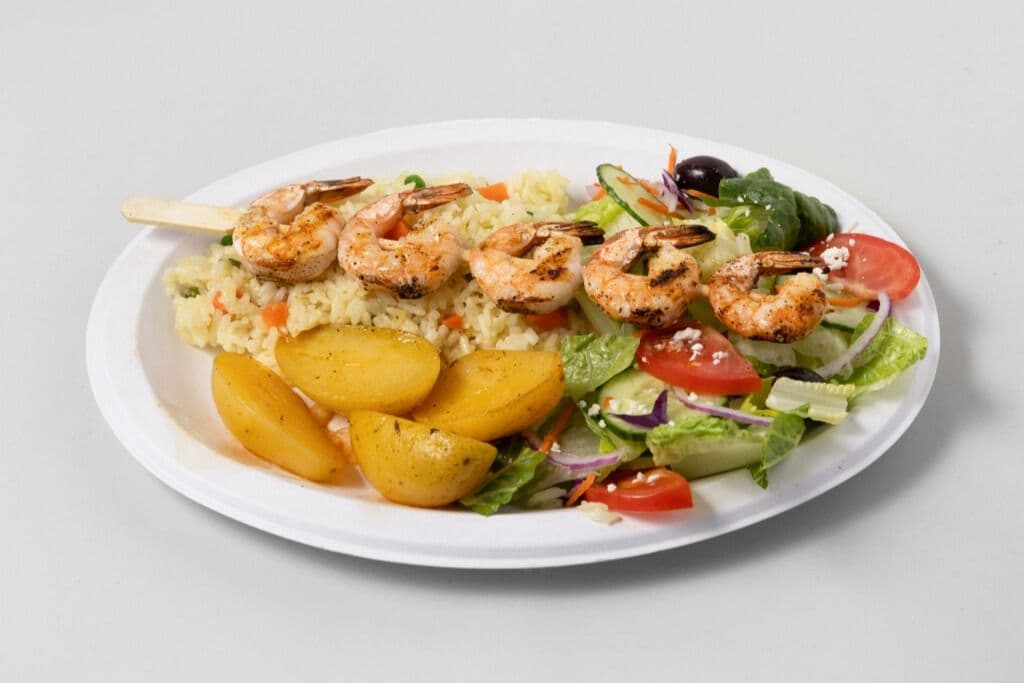 Shrimp Griller Plate