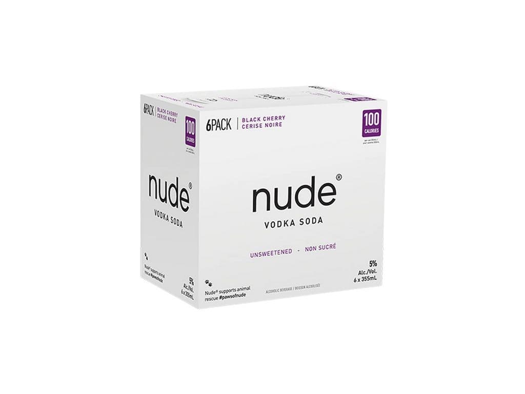 Nude Vodka Soda - Black Cherry (6x355ml)