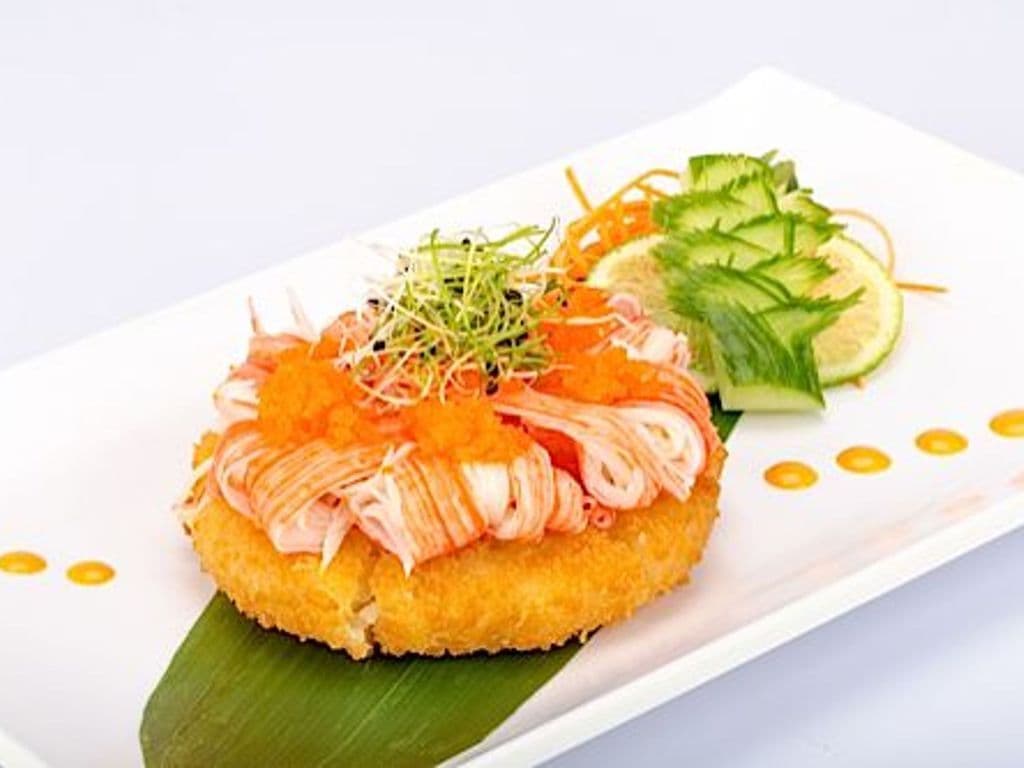 Crabmeat Sushi Pizza(6pcs)