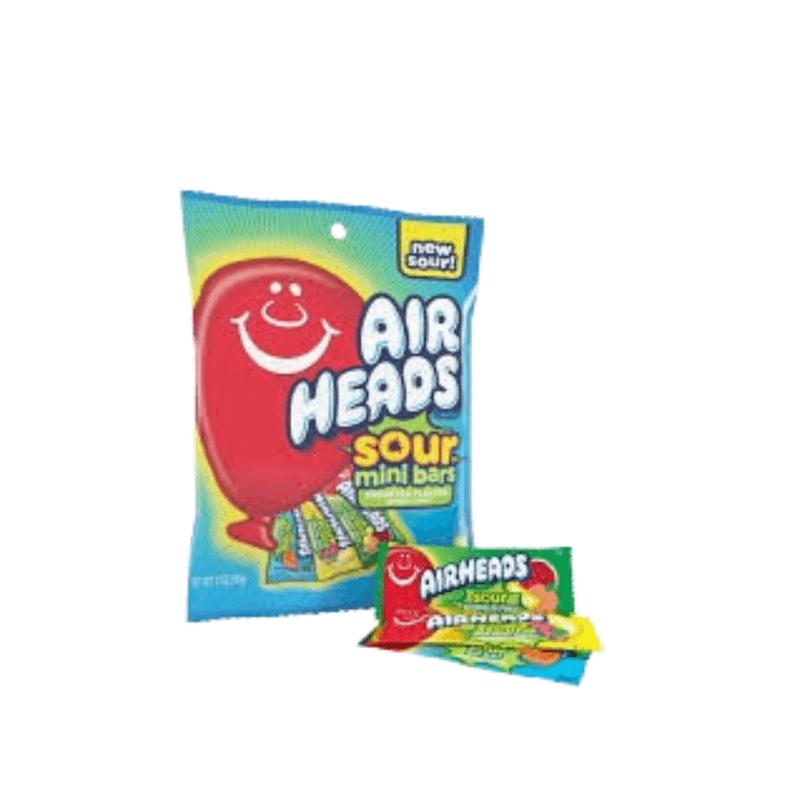 Assorted Sours Airheads Mini Bars - USA (3oz)