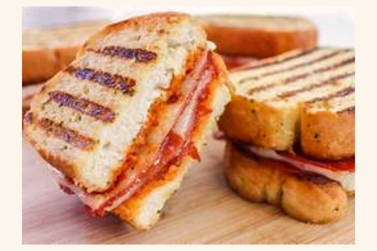 Grilled Pepperoni and Cheese Sandwich