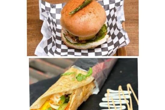 Mumbai Tadka Combo Vada Pav and Paneer roll
