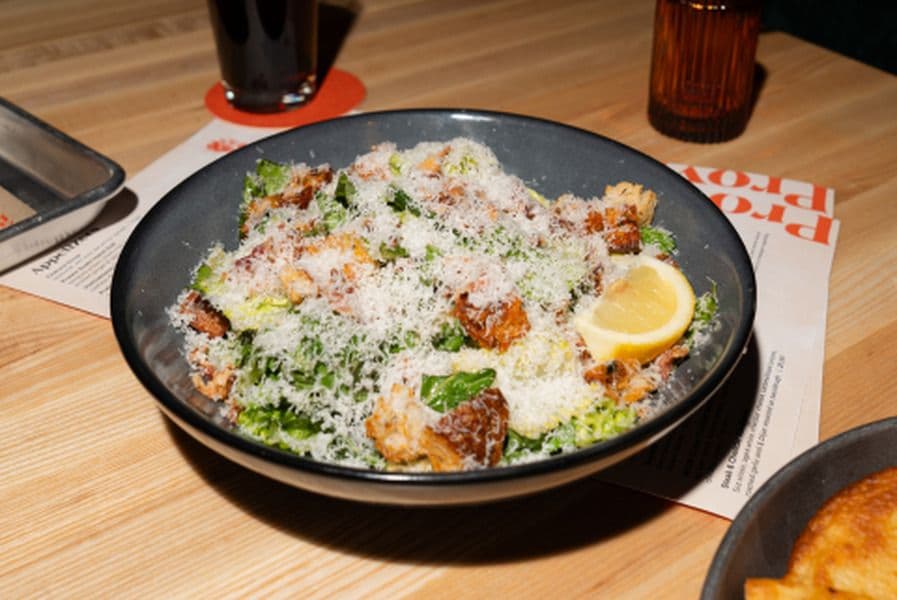 Bacon Caesar Salad