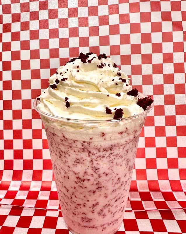Red Velvet Cake Milkshake