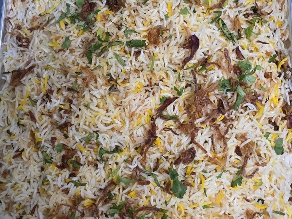 Vijaywada Chicken Biryani, Chef's special (Large Tray)