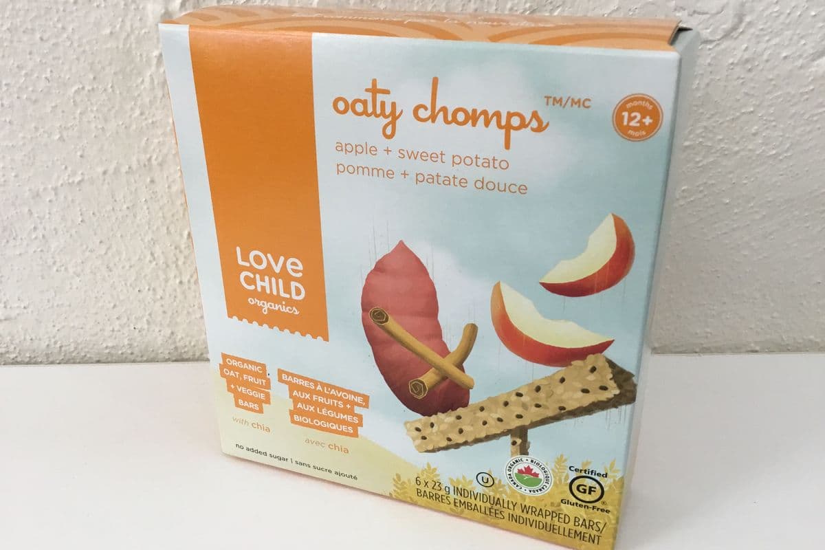 Oaty Chomps - Apple & Sweet Potato (Organic) (6 x 23 g)