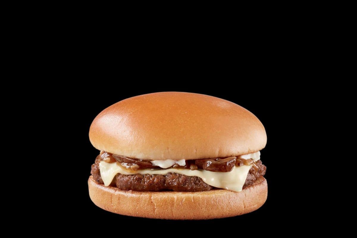 Mushroom Cheeseburger Single