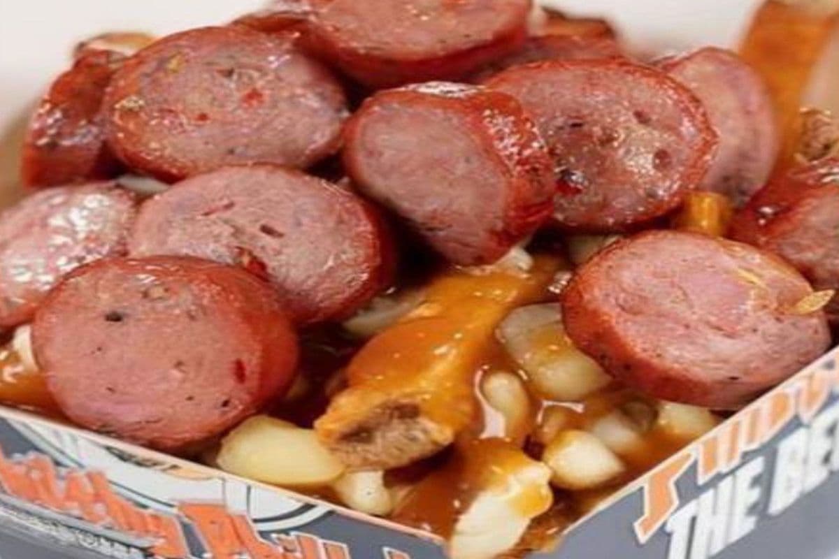 Italian Spicy Sausage Poutine