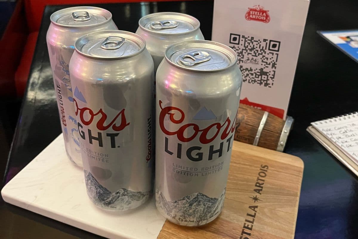 Tall Can of Coors Light (473 ml) (1 x 4 Pack)