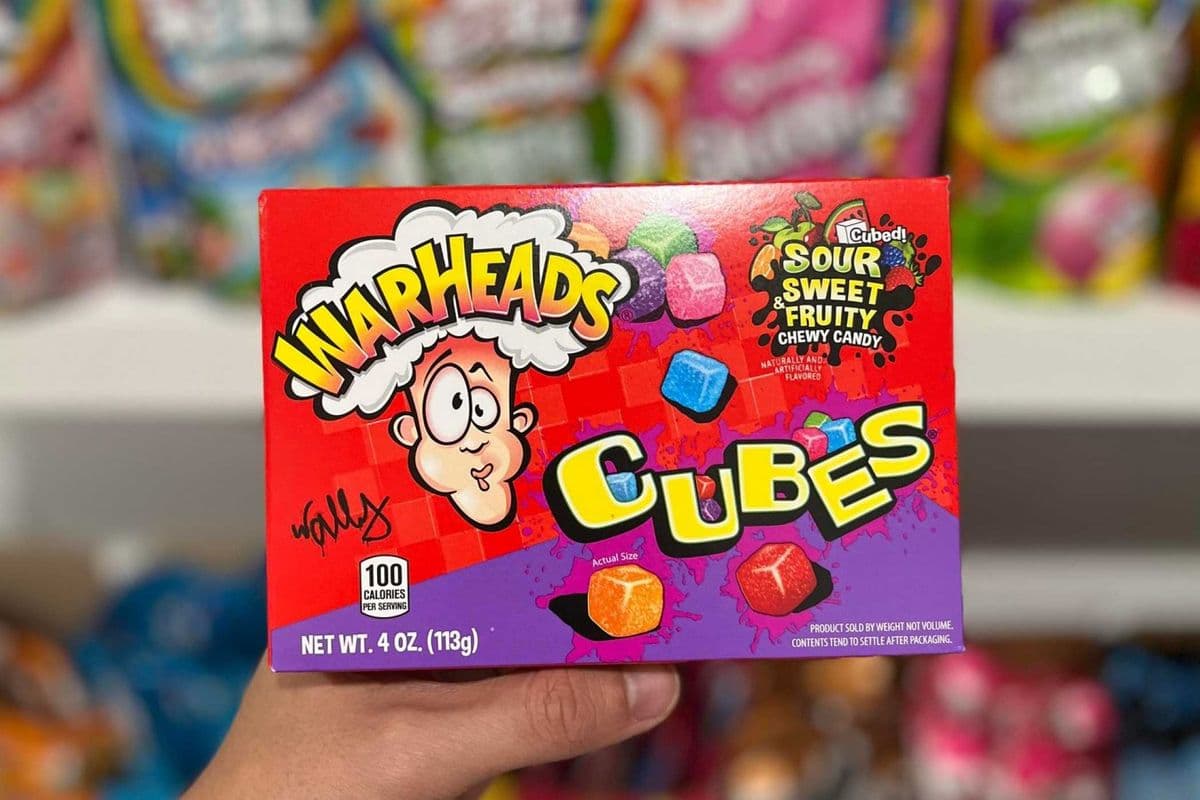 Warheads Cubes Sour Sweet & Fruity - 113g (113g)