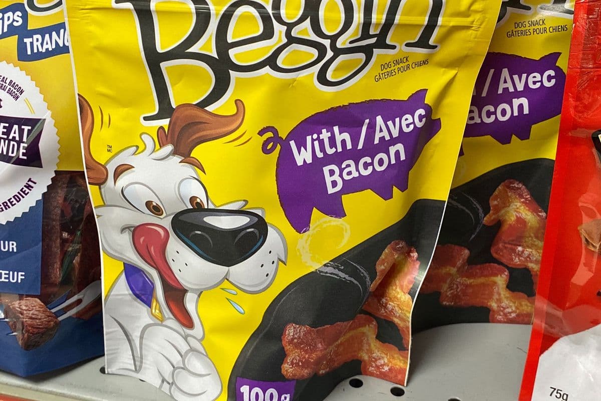 Dog snack with bacon (100 g)