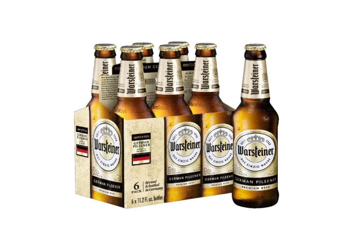 WARSTEINER PILSNER 6 BOTTLES PACK (1 x 330 ML)