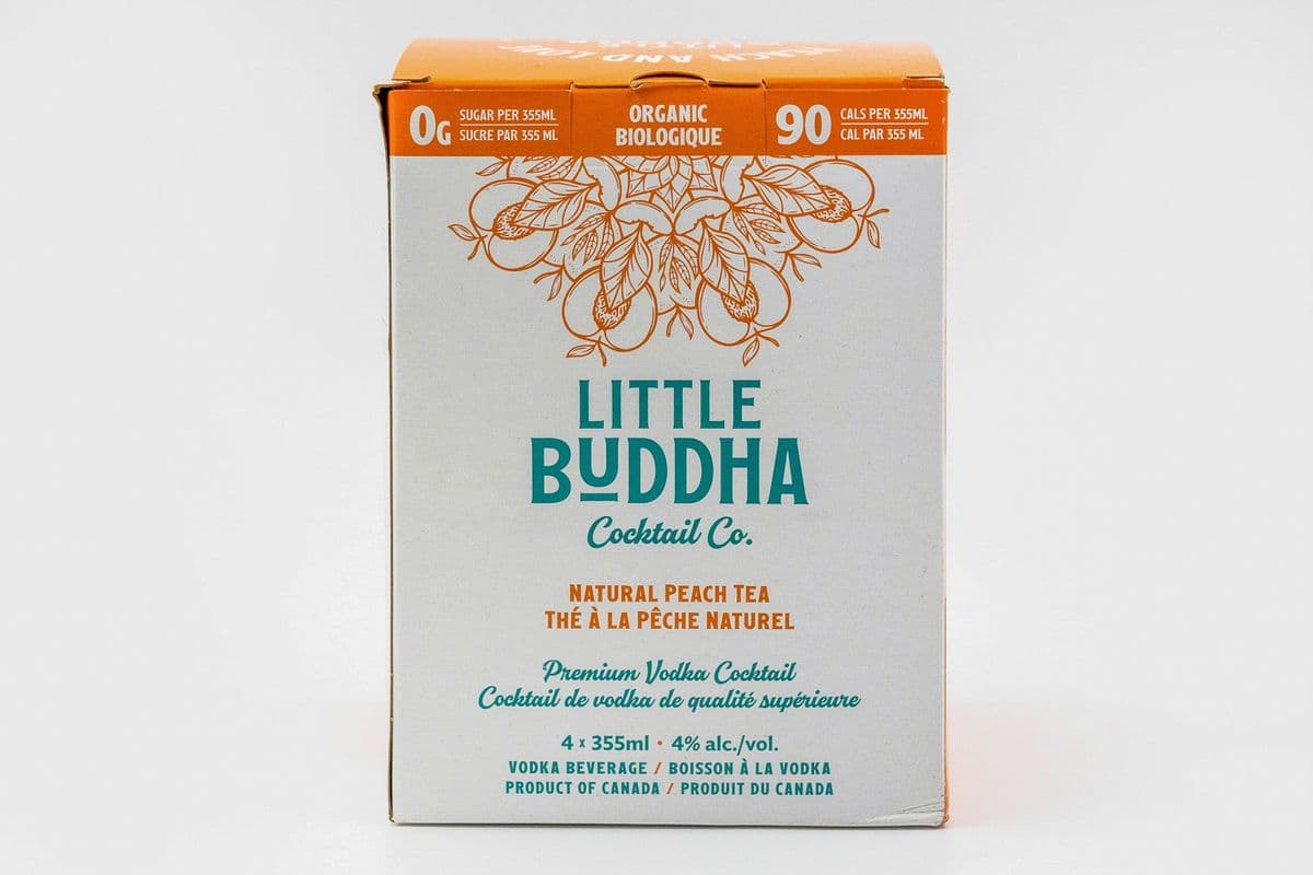 Little Buddha Peach Tea (4 Cans) (1 x 355ML)